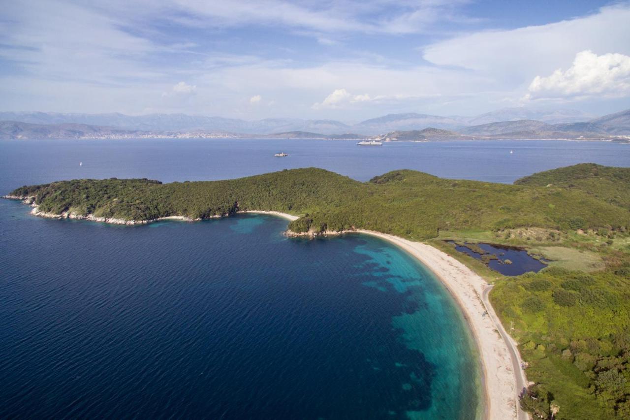 Villa Bacchus Kassiopi Corfu Bagian luar foto