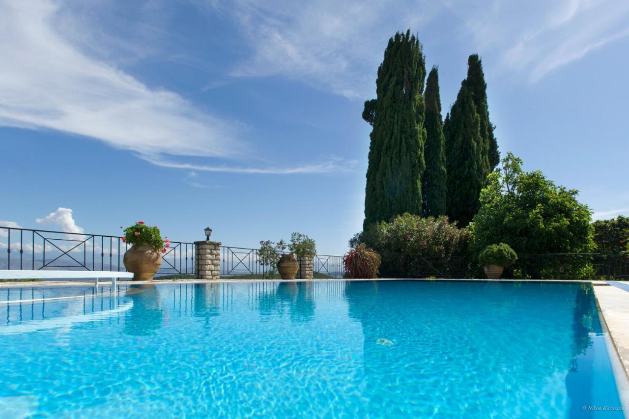 Villa Bacchus Kassiopi Corfu Bagian luar foto